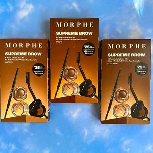 Morphe Supreme Brow 5-Piece Artist’s Brow Kit NEW Unopened
